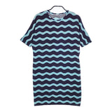 marimekko LOKKI ロッキ サイズXS レーヨン チュニック ブルー ネイビー レディース マリメッコ【中古】5-0521S∞