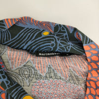 marimekko KAHVI サイズXS 総柄 コットン ワンピース マルチカラー レディース マリメッコ【中古】5-0402M∞