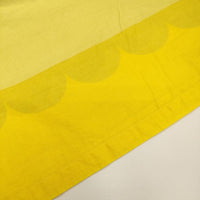 marimekko コットン プルオーバー ブラウス シャツ イエロー レディース マリメッコ【中古】5-0521S∞