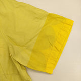 marimekko コットン プルオーバー ブラウス シャツ イエロー レディース マリメッコ【中古】5-0521S∞