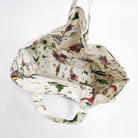 Cath Kidston /SHIPS カウボーイ柄 イギリス製 コットン PVC トートバッグ マルチカラー レディース キャスキットソン/シップス【中古】5-0827G∞