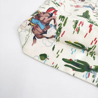 Cath Kidston /SHIPS カウボーイ柄 イギリス製 コットン PVC トートバッグ マルチカラー レディース キャスキットソン/シップス【中古】5-0827G∞