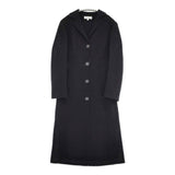 Authentique Sud サイズ38 ウール コート ブラック レディース バーニーズニューヨーク/BARNEYS NEW YORK【中古】5-1102A◎