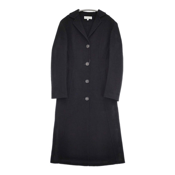 Authentique Sud サイズ38 ウール コート ブラック レディース バーニーズニューヨーク/BARNEYS NEW YORK【中古】5-1102A◎