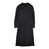 Authentique Sud サイズ38 ウール コート ブラック レディース バーニーズニューヨーク/BARNEYS NEW YORK【中古】5-1102A◎