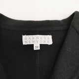 Authentique Sud サイズ38 ウール コート ブラック レディース バーニーズニューヨーク/BARNEYS NEW YORK【中古】5-1102A◎