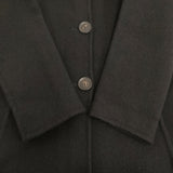 Authentique Sud サイズ38 ウール コート ブラック レディース バーニーズニューヨーク/BARNEYS NEW YORK【中古】5-1102A◎