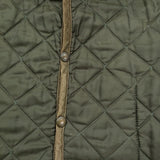 LAVENHAM WA-AW03 サイズ36 フード付き キルティングジャケット カーキ レディース ラベンハム【中古】5-0205T♪