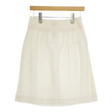 OLD ENGLAND リネン スカート ホワイト レディース オールドイングランド【中古】5-0402M∞