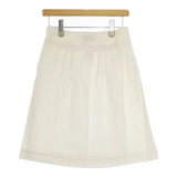 OLD ENGLAND リネン スカート ホワイト レディース オールドイングランド【中古】5-0402M∞