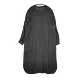 TEEE リネン ストライプシャツワンピ ワンピース グレー レディース ティー【中古】5-0731M∞