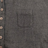 Sun Valley ハーフボタン プルオーバー ワンピース チャコールグレー レディース サンバレー【中古】5-0731M∞