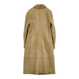 LOEWE スペイン製 子羊 ロエベジャパン レザー 革 サイズ38 その他ジャケット・コート ベージュ レディース ロエベ【中古】5-1102A◎