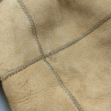 LOEWE スペイン製 子羊 ロエベジャパン レザー 革 サイズ38 その他ジャケット・コート ベージュ レディース ロエベ【中古】5-1102A◎