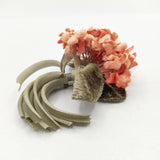 la fleur 花 コサージュ ブローチ オレンジ レディース ラフルール【中古】5-0330G∞