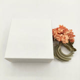 la fleur 花 コサージュ ブローチ オレンジ レディース ラフルール【中古】5-0330G∞