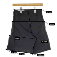 Shinzone TOMBOY SHORTS 32 トムボーイ ショートパンツ ハーフパンツ ショーツ ブラック レディース シンゾーン【中古】5-0402S∞