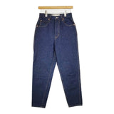 THE SHINZONE CARROT DENIM キャロットデニム 34 定価23100円 19SMSPA68 ジーンズ デニムパンツ ネイビー レディース シンゾーン【中古】5-0731G∞