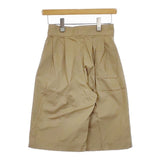 LENO & CO. グルカショートトラウザーズ ショートパンツ ハーフパンツ ショーツ ベージュ レディース リノ【中古】5-0521S∞