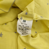 mina perhonen laundry hoshi*hana rs3035 サイズ36 ノースリーブ ワンピース イエロー レディース ミナペルホネンランドリー【中古】5-0608S♪
