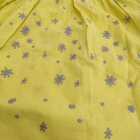 mina perhonen laundry hoshi*hana rs3035 サイズ36 ノースリーブ ワンピース イエロー レディース ミナペルホネンランドリー【中古】5-0608S♪