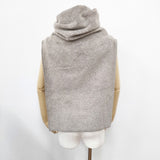 ALWEL FLEECE HIGH NECK GAITER 定価9900円 無地 マフラー ネックウォーマー ベージュ レディース オルウェル【中古】5-1023T◎