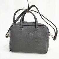 STUDIO LA CAUSE スタジオラコーズ 2WAY ショルダーバッグ レザー 革 ボストンバッグ トートバッグ ブラック レディース【中古】5-0929G∞