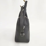 STUDIO LA CAUSE スタジオラコーズ 2WAY ショルダーバッグ レザー 革 ボストンバッグ トートバッグ ブラック レディース【中古】5-0929G∞