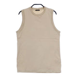 R&D.M.Co- ノースリーブ コットン Ｔシャツ カットソー ベージュ レディース オールドマンズテーラー【中古】5-0521S∞