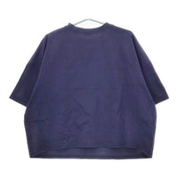 LinenYa コットンデラヴェ 7分袖 Ｔシャツ カットソー ネイビー レディース リネンヤ【中古】5-0521S∞