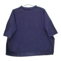 LinenYa コットンデラヴェ 7分袖 Ｔシャツ カットソー ネイビー レディース リネンヤ【中古】5-0521S∞