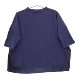 LinenYa コットンデラヴェ 7分袖 Ｔシャツ カットソー ネイビー レディース リネンヤ【中古】5-0521S∞