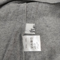 LinenYa 半袖 コットン ハイネックプルオーバー スウェット グレー レディース リネンヤ【中古】5-0521S∞