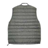 Danton JD-8749 Crew Neck Inner Down Vest クルーネックインナーダウンベスト サイズ36 チャコールグレー レディース ダントン【中古】5-0205T♪