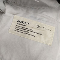 HARVESTY ビッグデニム BIG DENIM A11703-20 コットン ウエストゴム ジーンズ デニムパンツ ネイビー レディース ハーベスティ【中古】5-0324G∞