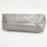 Herve Chapelier マルシェバッグM 2012PP トートバッグ グレー ブルー レディース エルベ・シャプリエ【中古】5-0929G∞