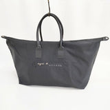 agnes b. VOYAGE ボストンバッグ トラベルバッグ トートバッグ ブラック レディース アニエスベー【中古】5-0929G∞