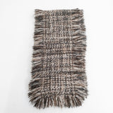 Faliero Sarti カシミヤ シルク イタリア製 ストール マフラー ベージュ ブラウン レディース ファリエロサルティ【中古】5-1023T◎