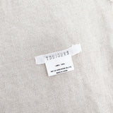 Toujours リネン マフラー 大判 ストール ベージュ レディース トゥジュー【中古】5-0414M◎