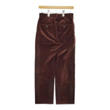 MARGARET HOWELL 578-2242006 WALE CORDUROY TROUSERS 太畝 コーデュロイ パンツ 22AW ブラウン レディース マーガレットハウエル【中古】5-0205T♪