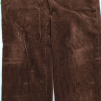 MARGARET HOWELL 578-2242006 WALE CORDUROY TROUSERS 太畝 コーデュロイ パンツ 22AW ブラウン レディース マーガレットハウエル【中古】5-0205T♪