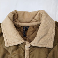 LAVENHAM WA-AW03 サイズ36 キルティングジャケット ブラウン レディース ラベンハム【中古】5-0208T♪