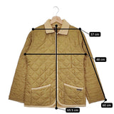 LAVENHAM WA-AW03 サイズ36 キルティングジャケット ブラウン レディース ラベンハム【中古】5-0208T♪
