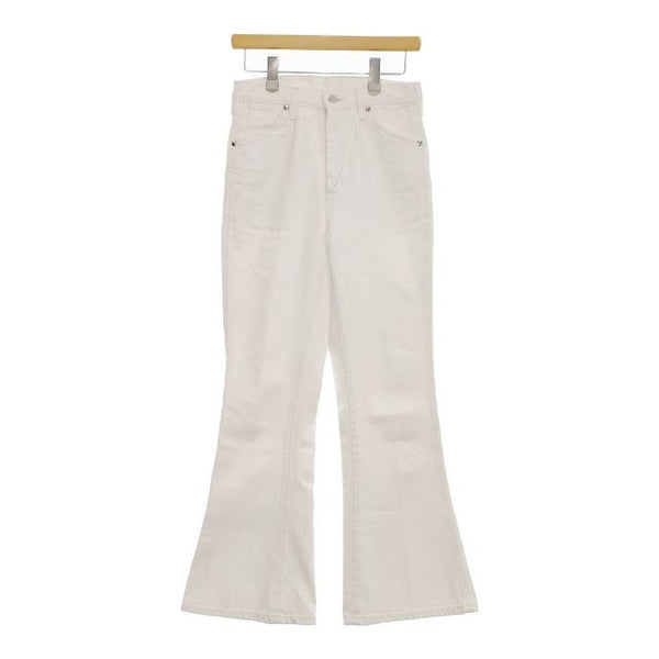 Wrangler/Spick and Span Noble 70s FLARE フレアデニム WS8190 デニムパンツ ホワイト レディース ラングラー/スピック＆スパン ノーブル【中古】5-0324G∞