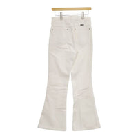 Wrangler/Spick and Span Noble 70s FLARE フレアデニム WS8190 デニムパンツ ホワイト レディース ラングラー/スピック＆スパン ノーブル【中古】5-0324G∞