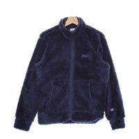 Champion シェルパジャケット フルジップフリースジャケット C3-L616 L ジャケット ネイビー メンズ チャンピオン【中古】5-0208T♪