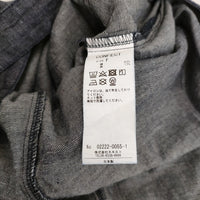 NEST ROBE CONFECT C/Lデニムサルベージオーバーオール 02222-0055-1 定価28600円 ネイビー ネストローブコンフェクト【中古】5-0323M♪