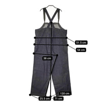 NEST ROBE CONFECT C/Lデニムサルベージオーバーオール 02222-0055-1 定価28600円 ネイビー ネストローブコンフェクト【中古】5-0323M♪