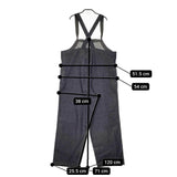 NEST ROBE CONFECT C/Lデニムサルベージオーバーオール 02222-0055-1 定価28600円 ネイビー ネストローブコンフェクト【中古】5-0323M♪