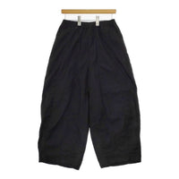 SETTO パラシュートパンツ STL-PT010 コットン ワイド パンツ ブラック レディース セット【中古】5-0316G∞
